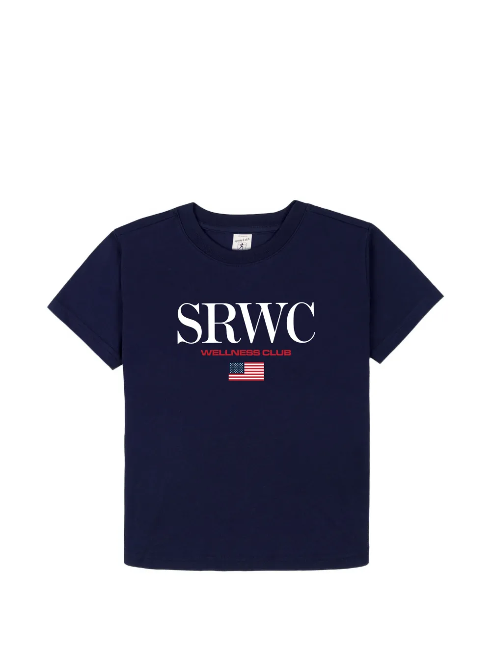 SPORTY & RICH KIDS SRWC graphic T-shirt - Blu