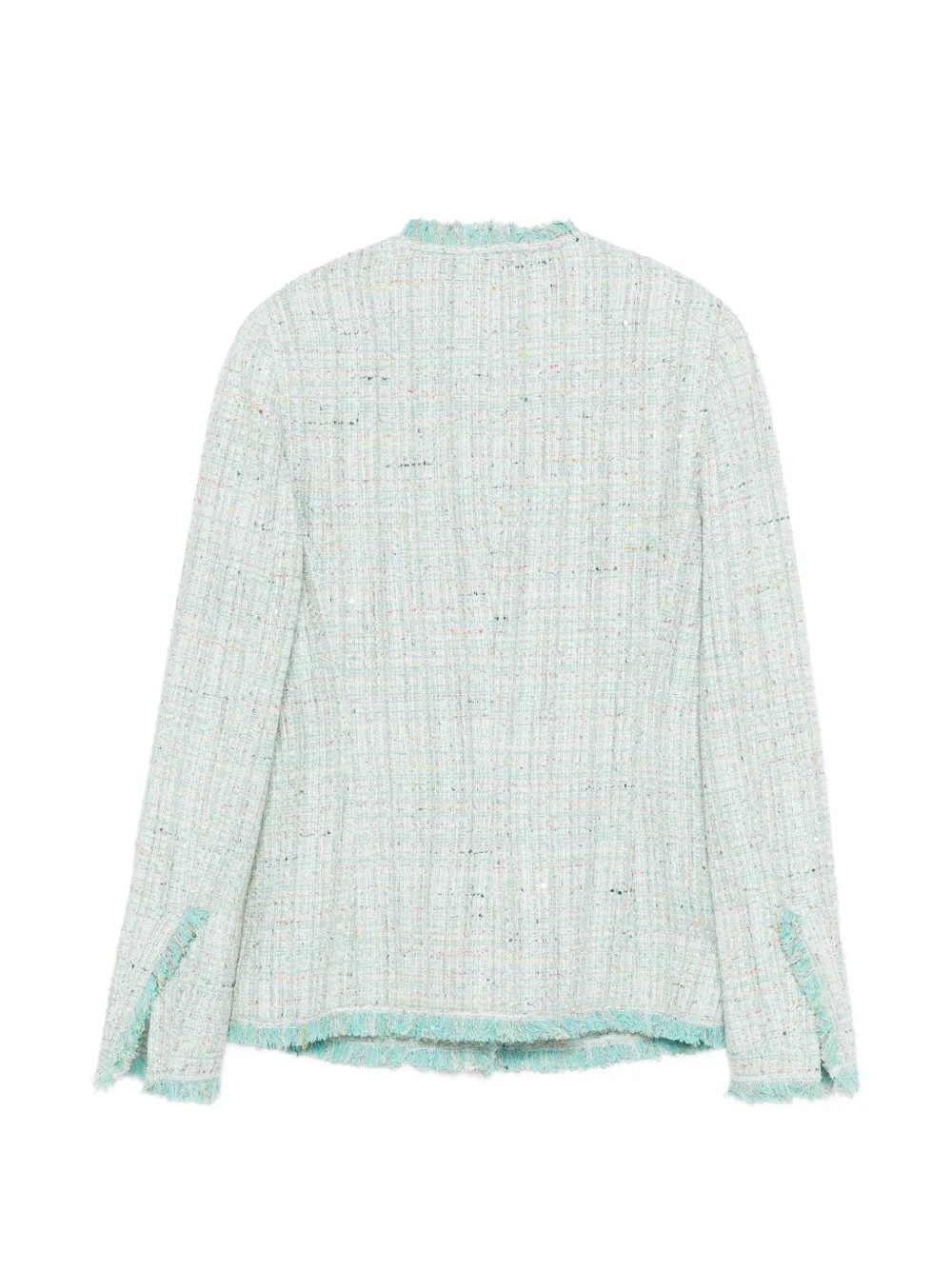  Genny Pocket Fringed Jacket - Neutrals 