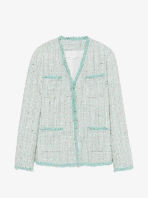 Genny pocket fringed jacket