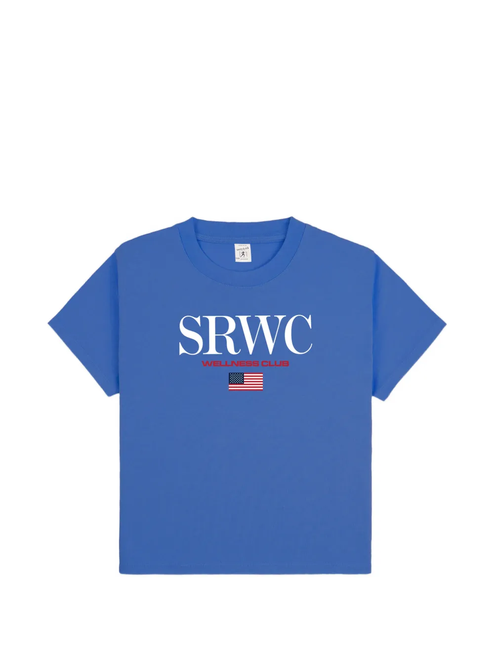 SPORTY & RICH KIDS flag graphic T-shirt - Blu