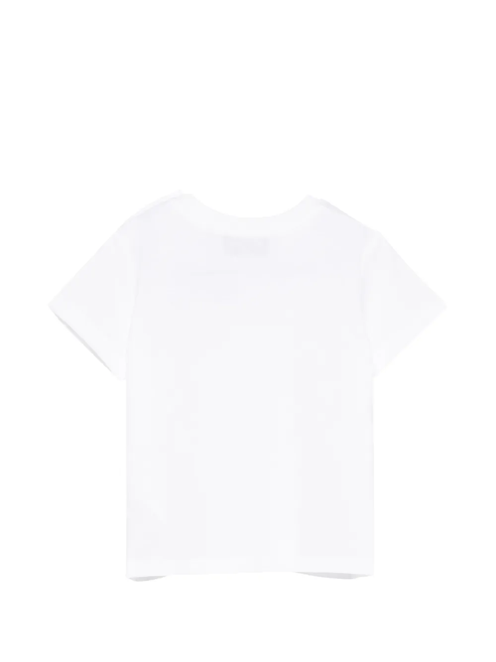 Moschino Kids T-shirt met print Wit