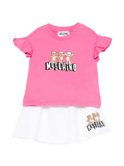 Moschino Kids traje deportivo con motivo Teddy Bear