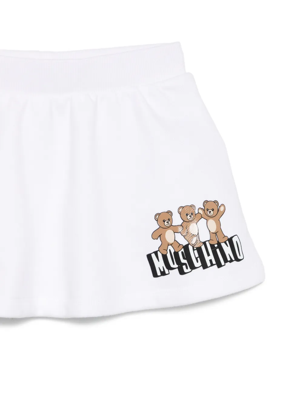 Moschino Kids Trainingspak met ruches en teddy-print Roze