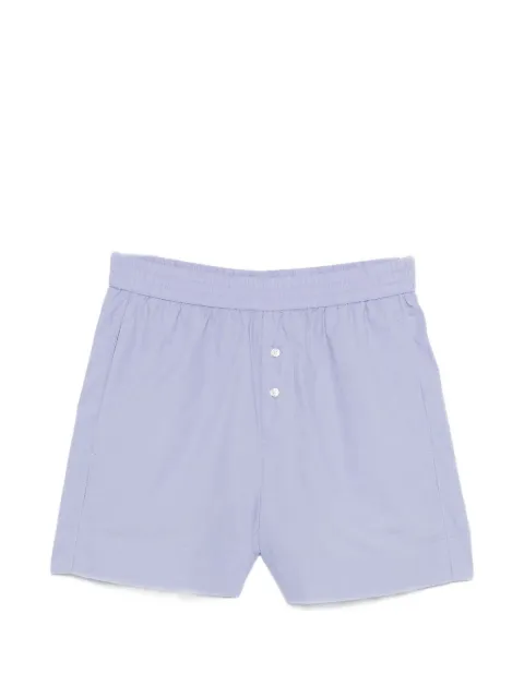 Aiayu button-detail  shorts