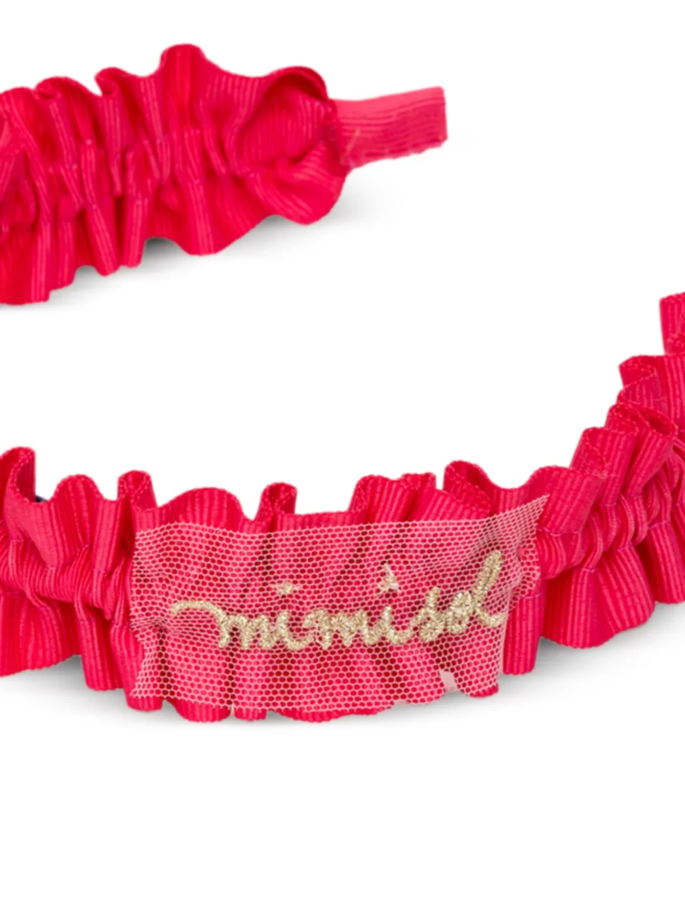 Mi Mi Sol Kids' Ruffled Headband In Pink