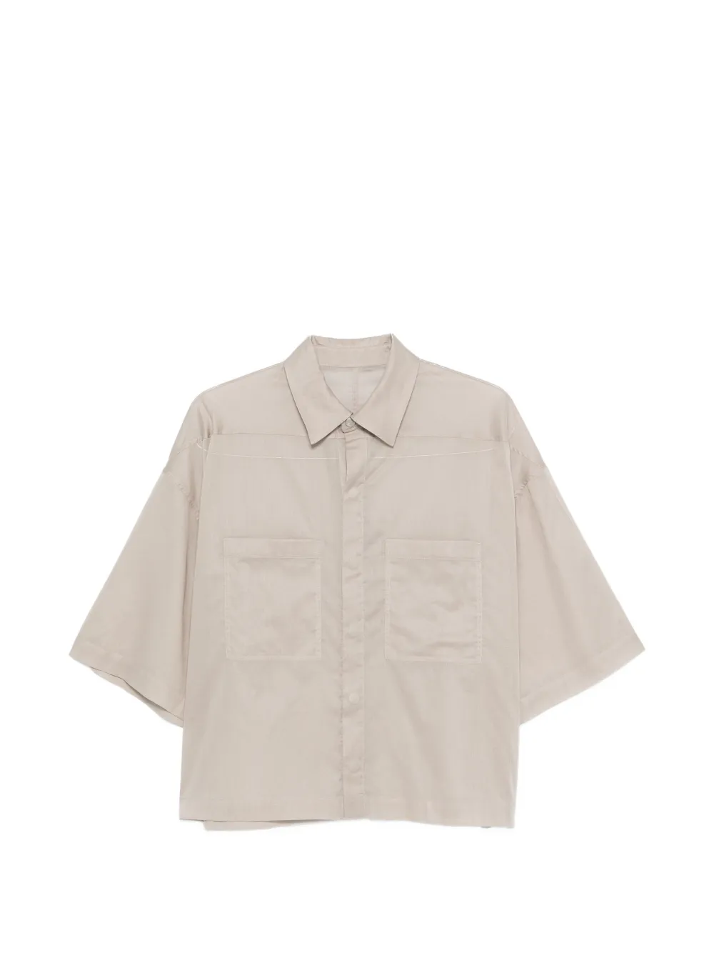 Rick Owens pocket shirt - Toni neutri