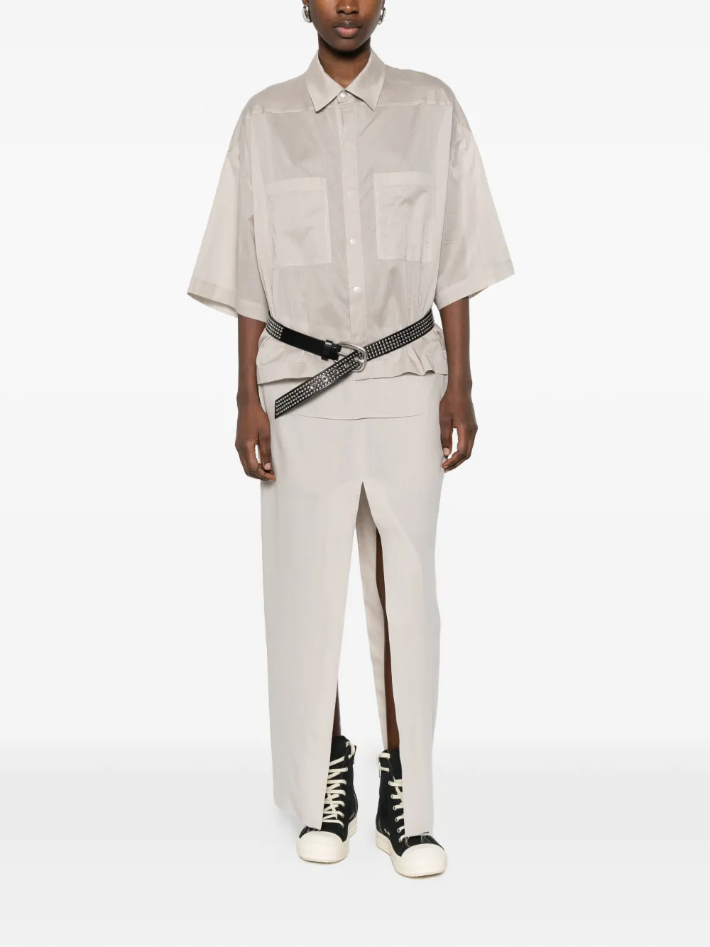  Rick Owens Pocket Shirt - Neutrals 