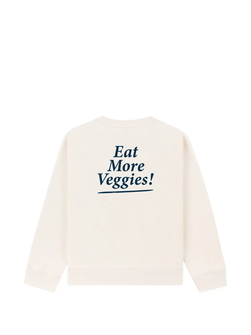  Sporty & Rich Kids Crewneck Logo Top - Neutrals 
