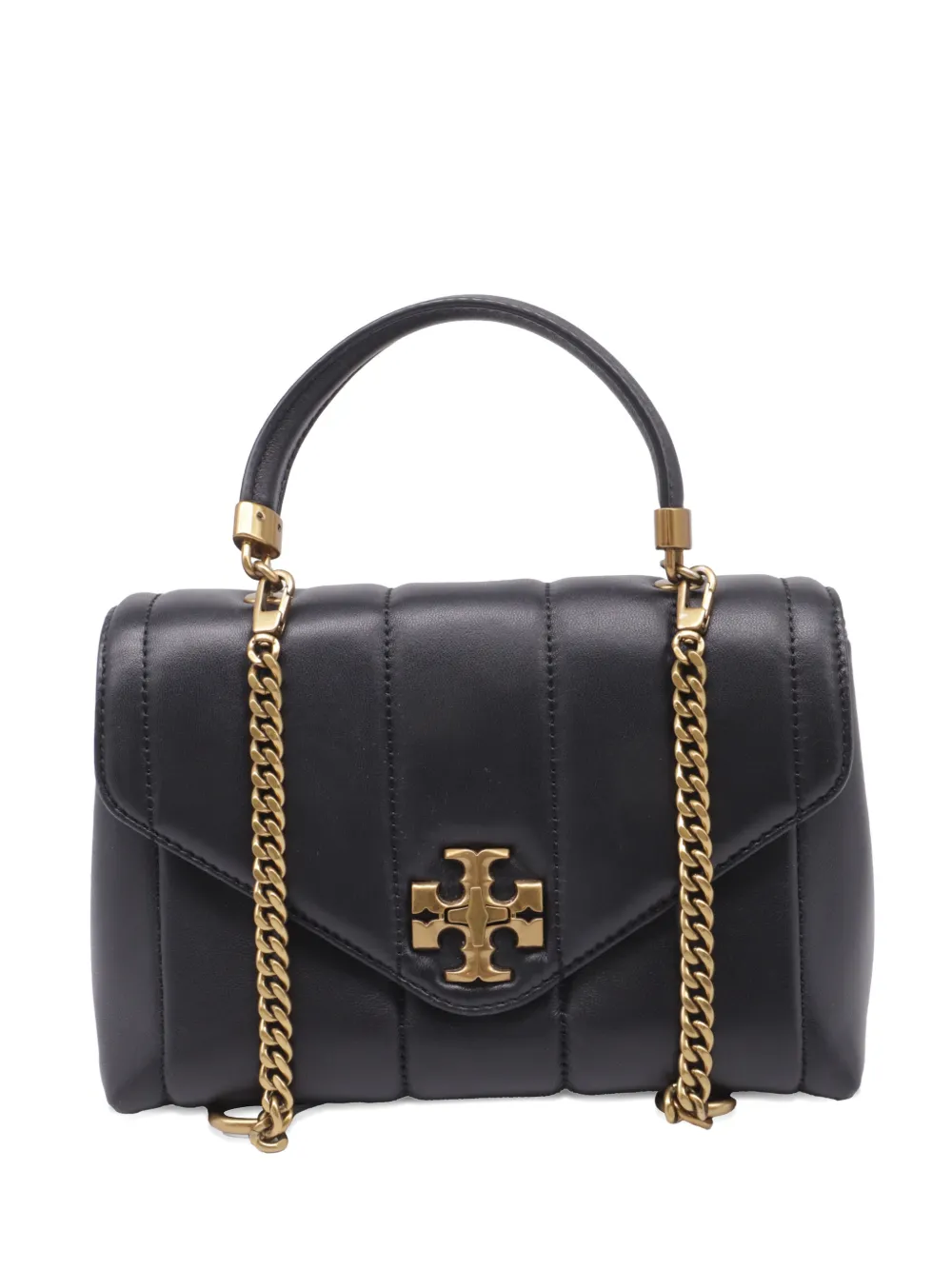 Tory Burch small Kira quilted tote bag - Nero