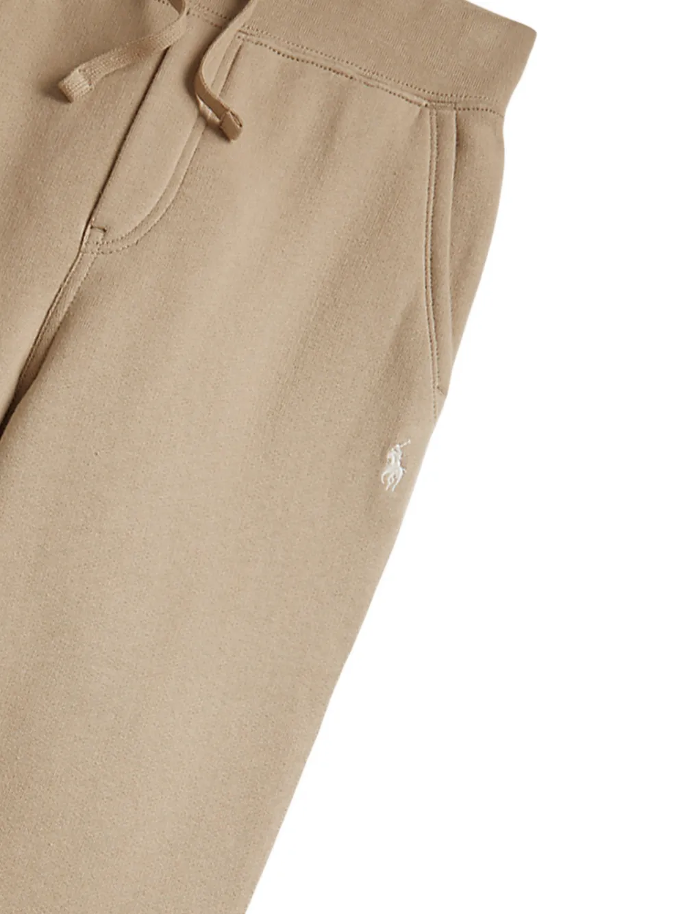 Drawstring Patch-Pocket Track Pants