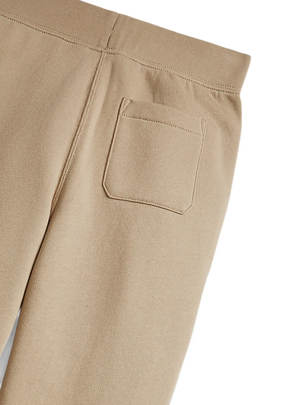Drawstring Patch-Pocket Track Pants