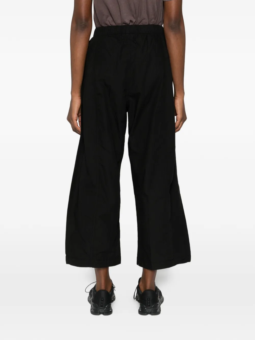 Thom Krom Broek met elastische tailleband Zwart