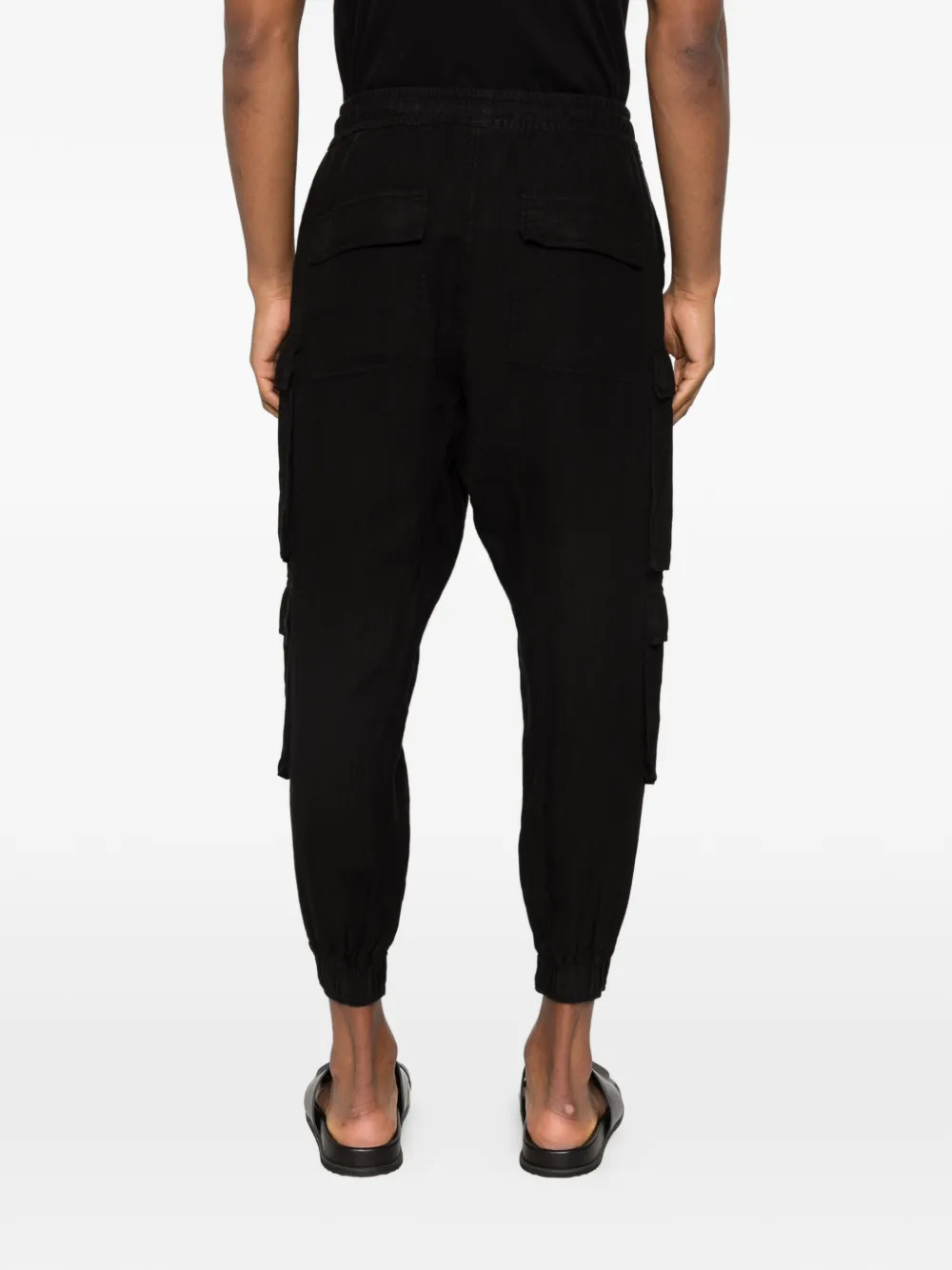 Thom Krom Broek met cargo zak Zwart