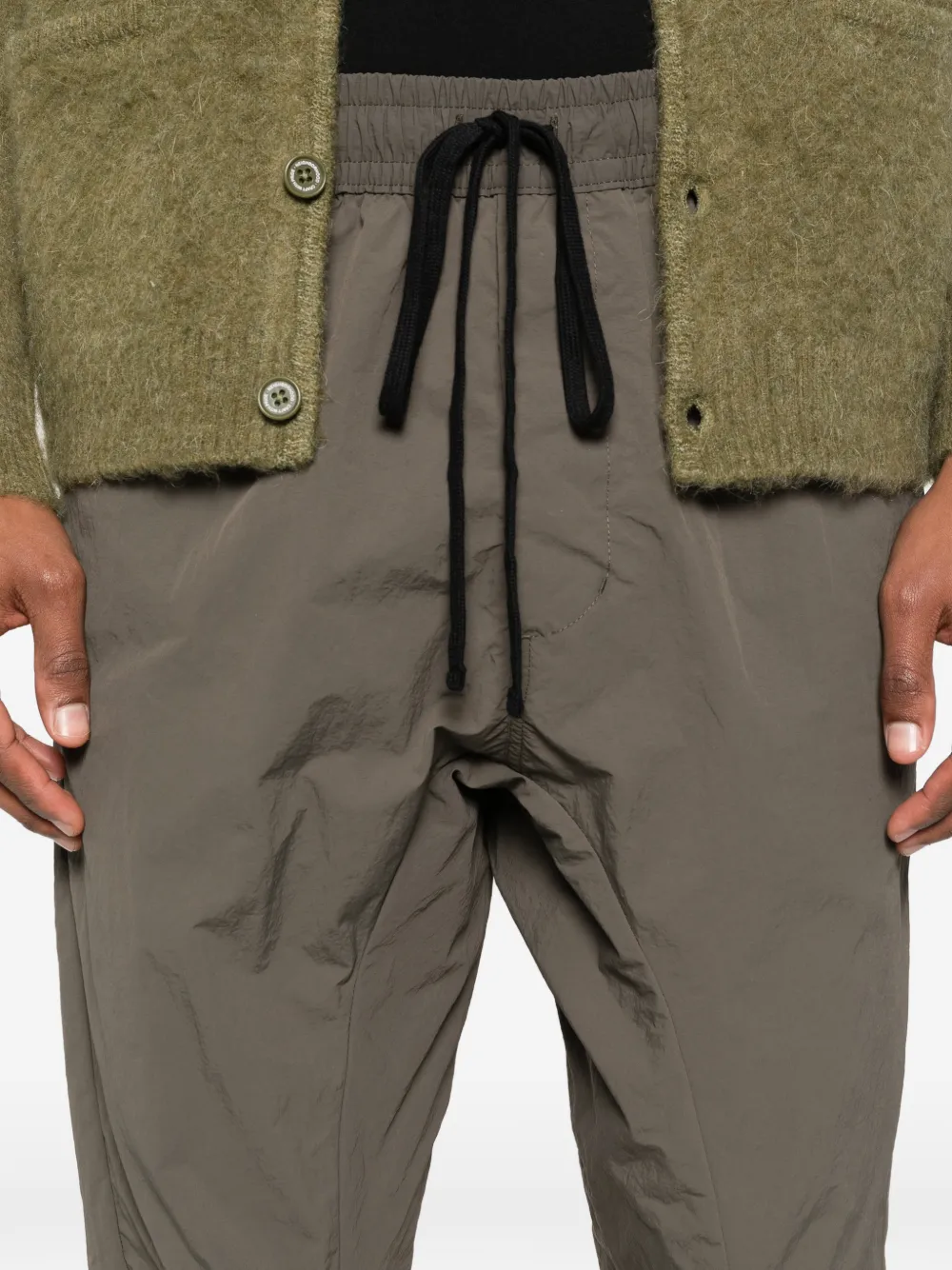Thom Krom Broek met trekkoord Groen