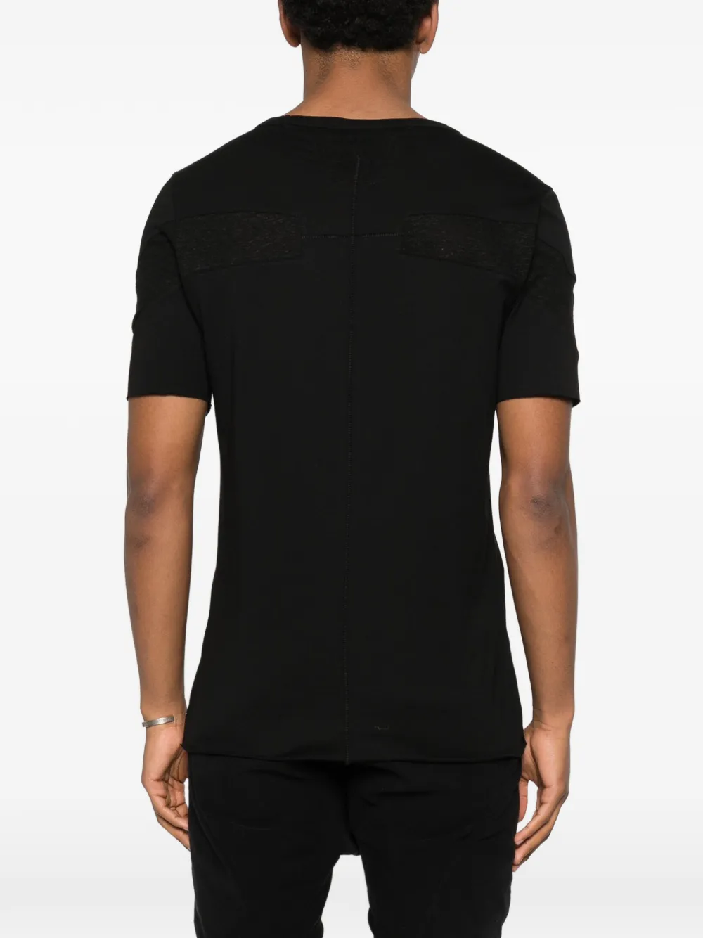 Thom Krom T-shirt met korte mouwen Zwart