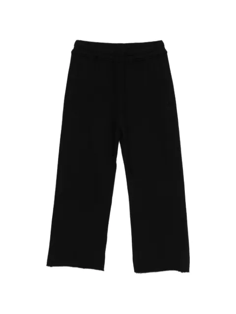 Thom Krom drawstring-fastening raw-hem track pants