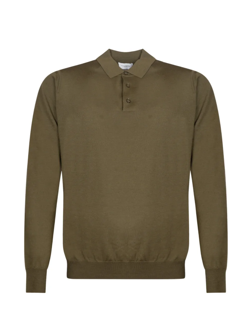 Paolo Pecora Polo con colletto - Verde