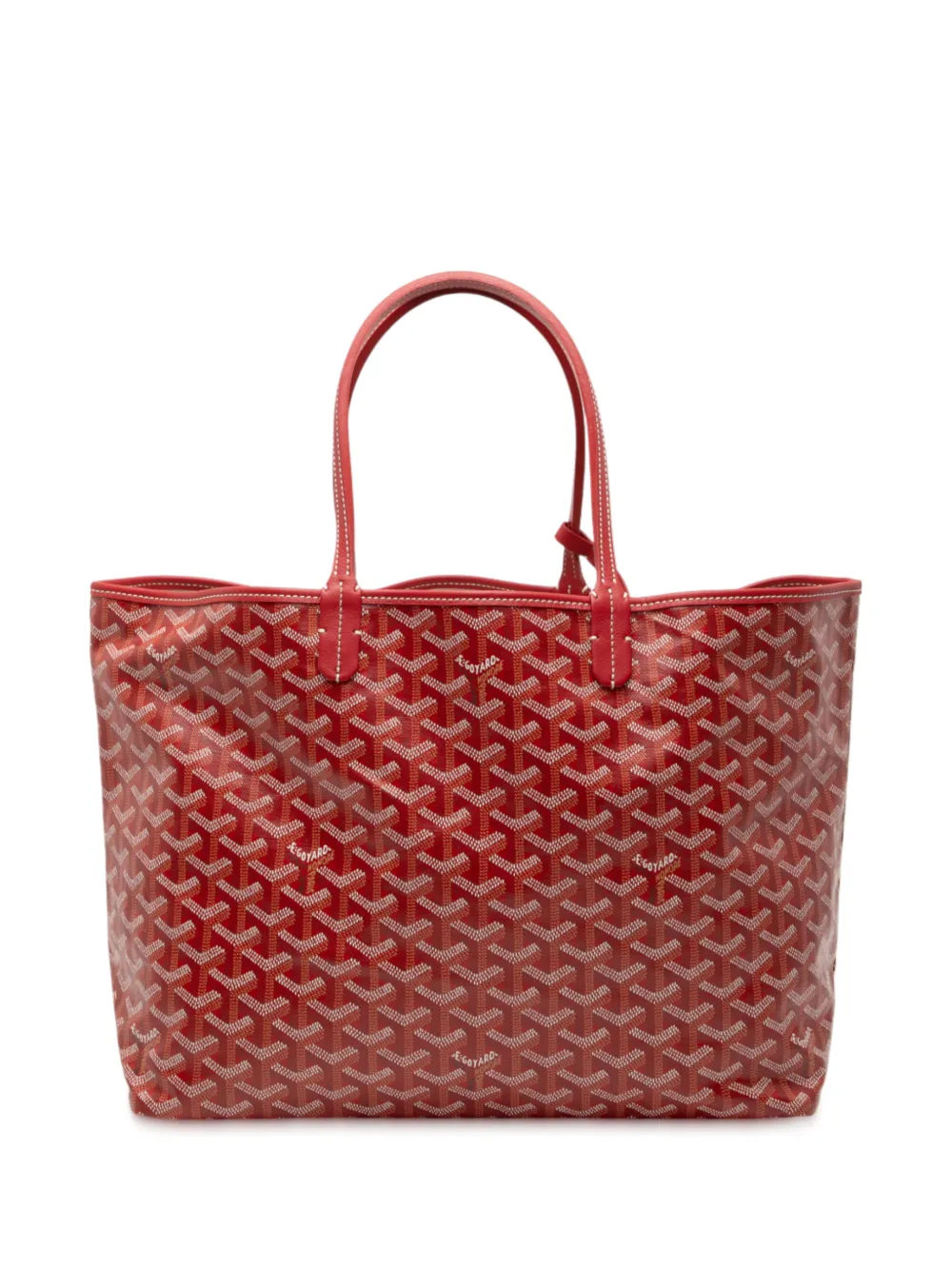 Goyard Pre-Owned 2018 Goyardine Saint Louis PM tote bag - Rosso