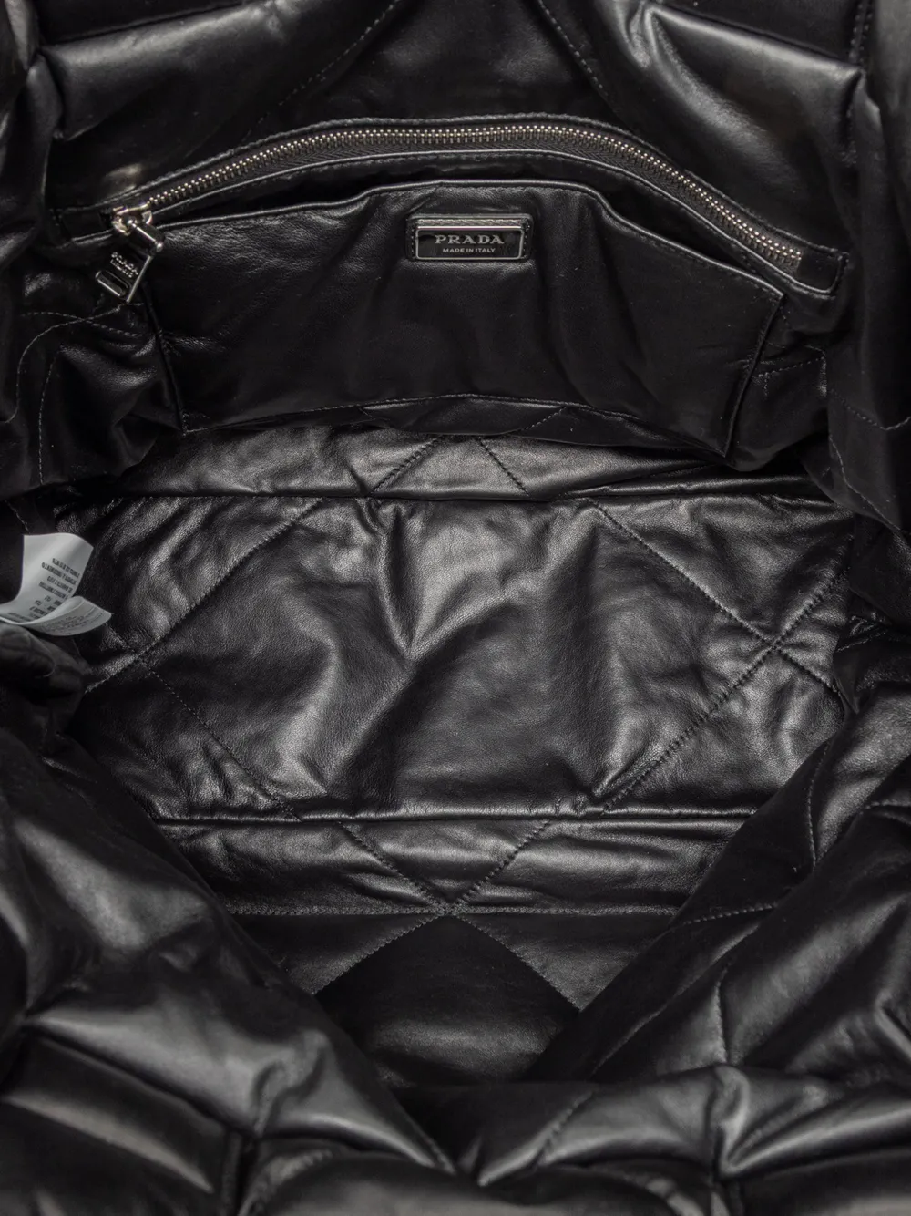 2013-2025 Large Quilted Nappa Padded Tote Bag