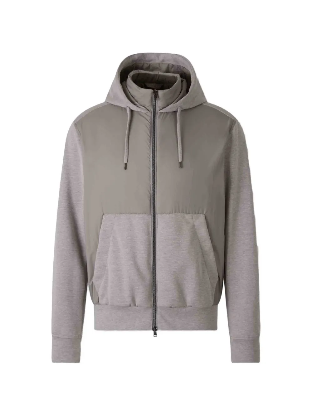 Herno hooded zip sweater - Grigio