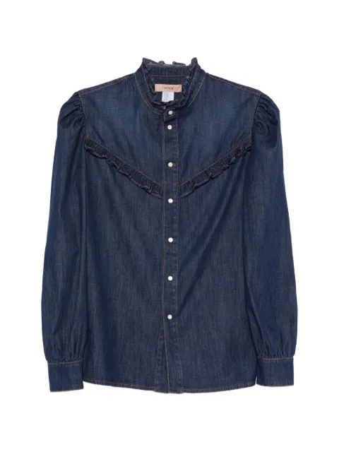TWINSET camisa con volantes