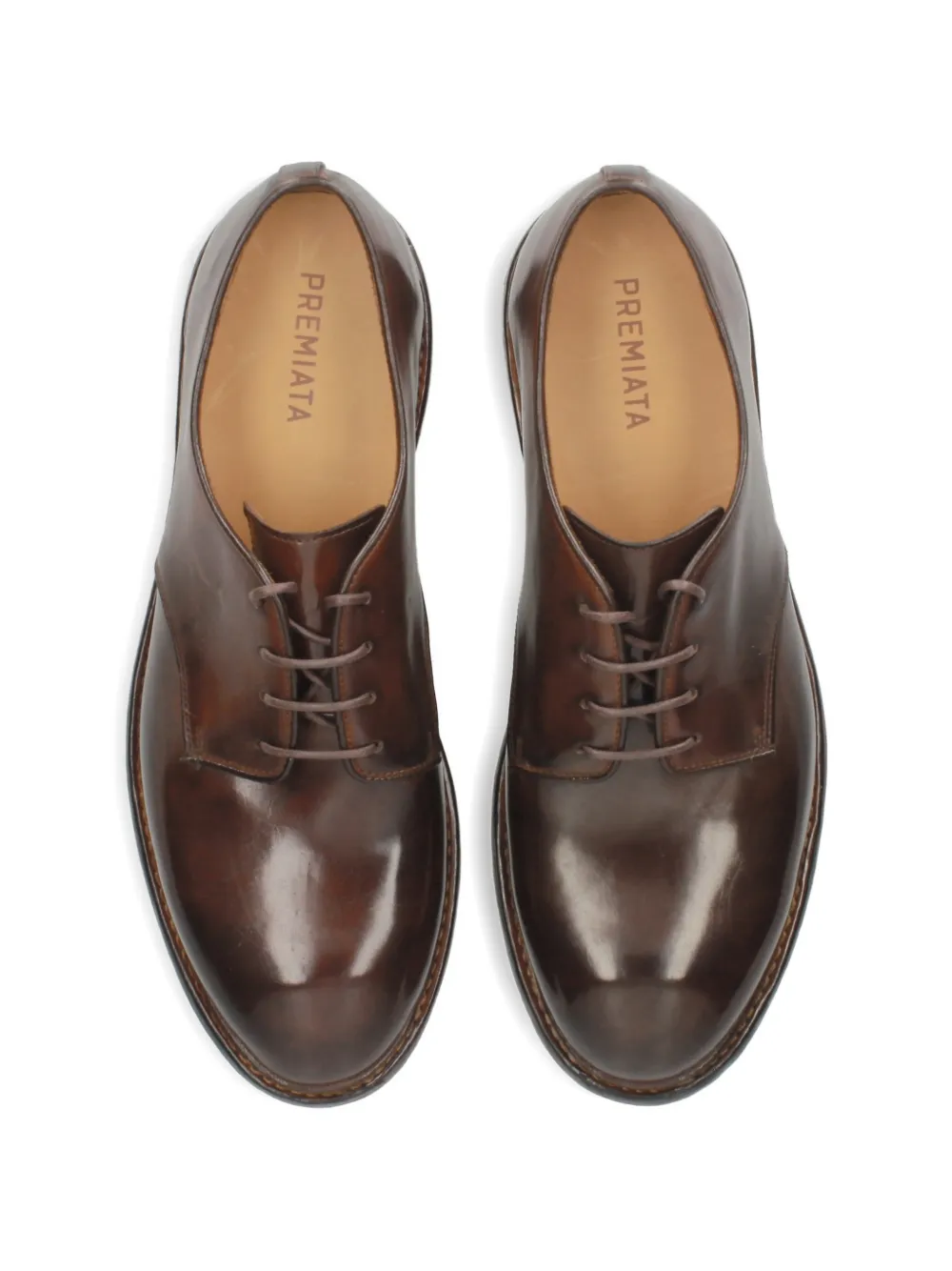 Premiata lace-up leather derby shoes Bruin