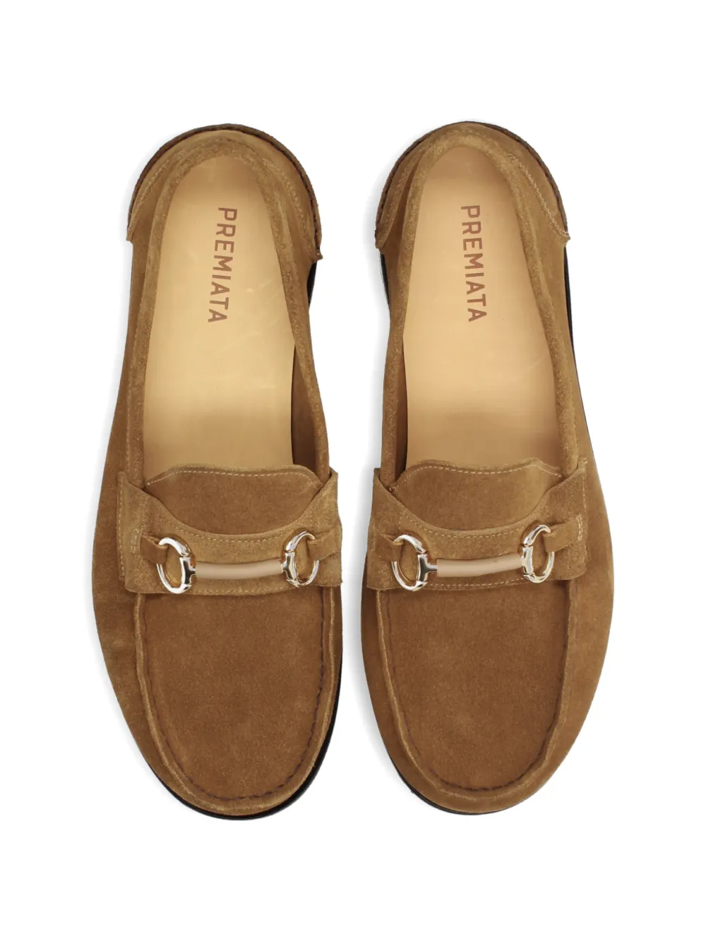 Premiata Leren loafers Bruin