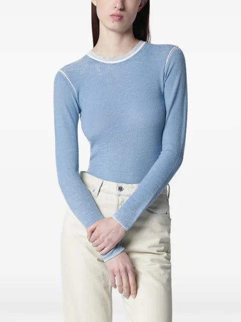 6397 long-sleeve crew-neck sweater