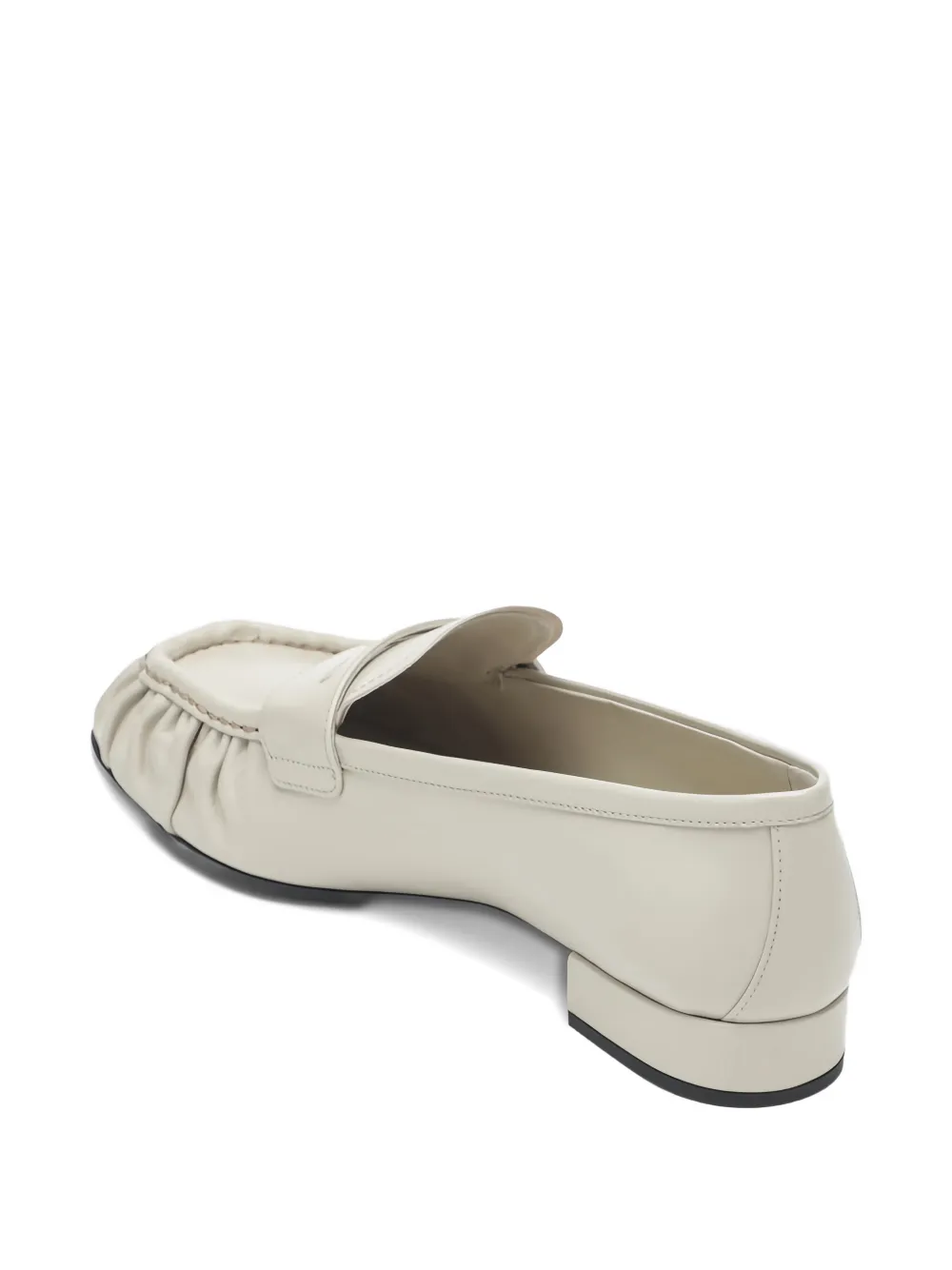 Prada Loafers met ruches Beige