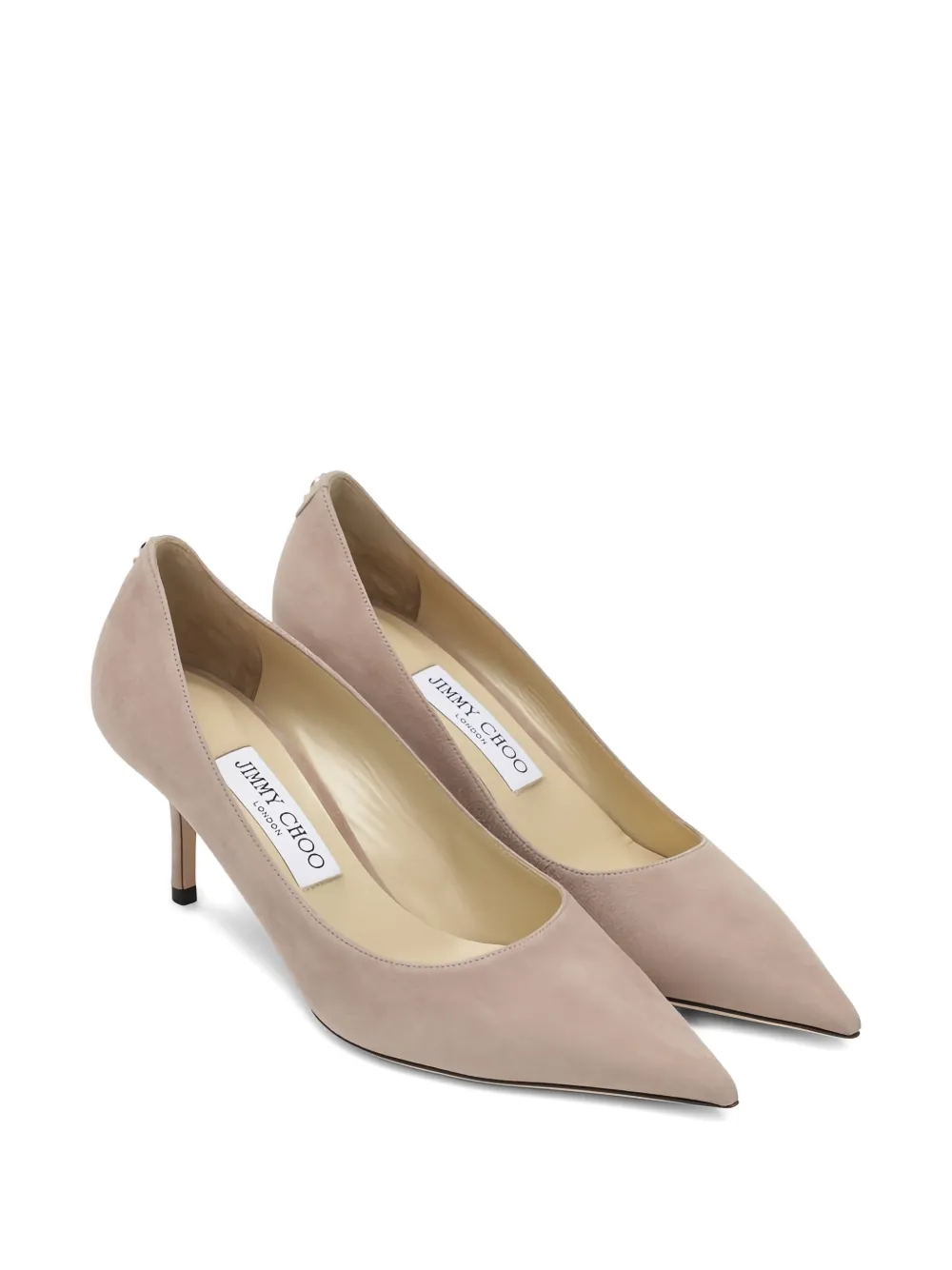 Jimmy Choo Pumps met puntige neus Roze