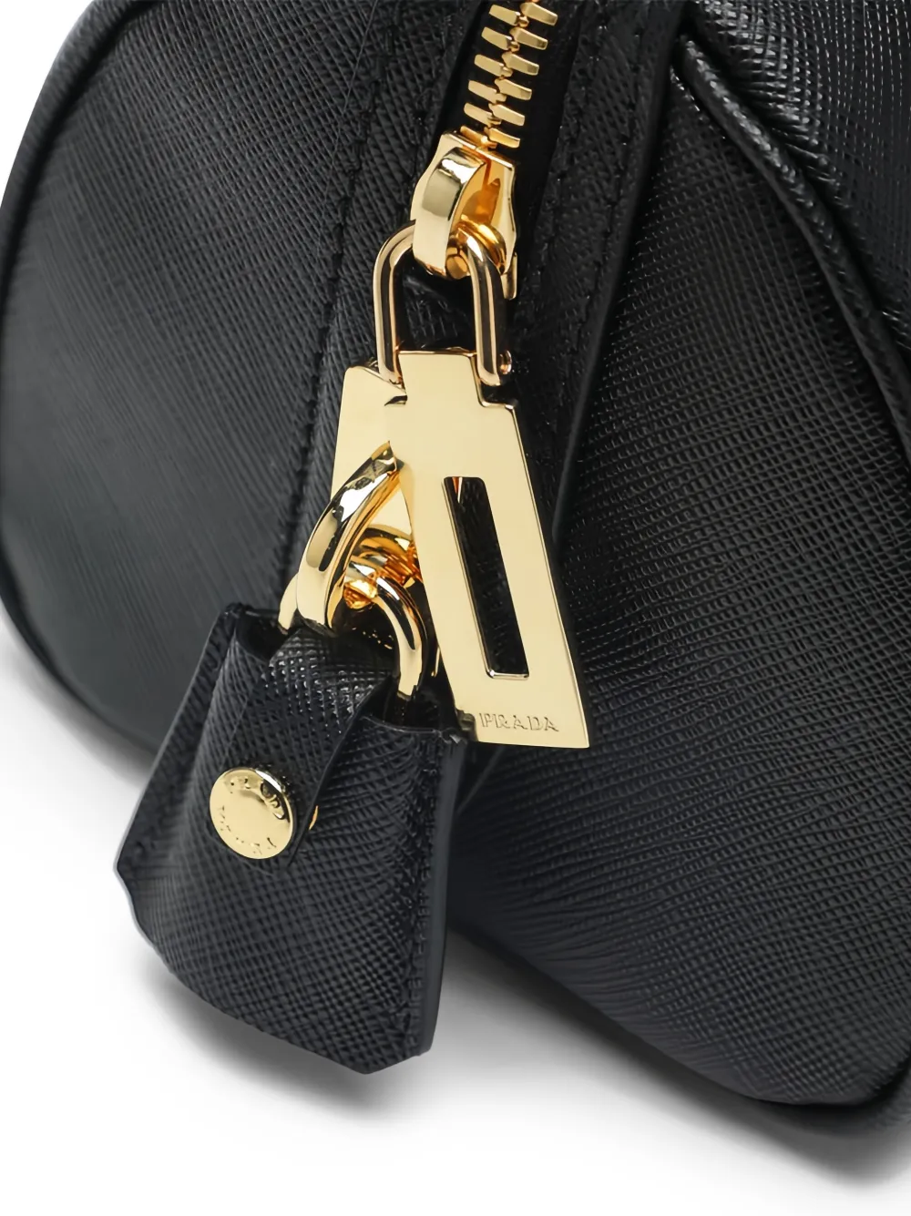 Prada Bauletto shopper met handvat Zwart