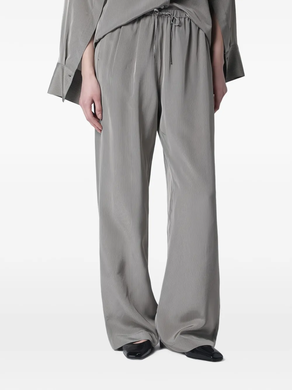 Róhe striped trousers - Grigio