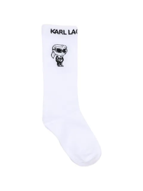 Karl Lagerfeld Kids chaussettes à logo imprimé