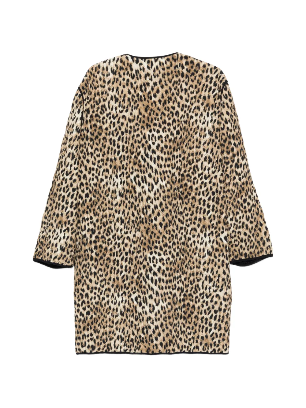 Nº21 Leopard-print Coat - Neutrals 