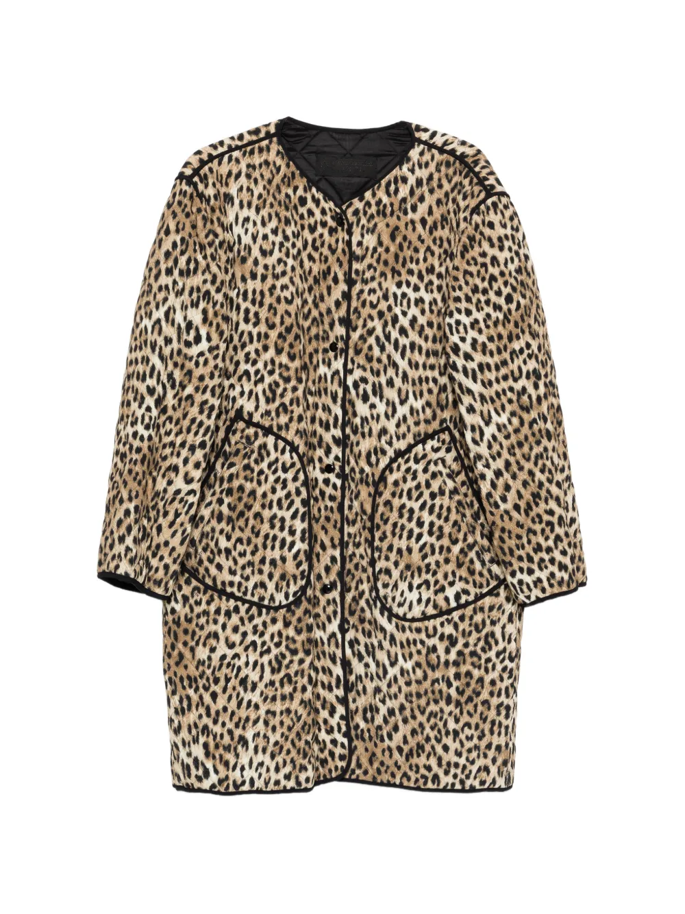 Nº21 leopard-print coat - Toni neutri