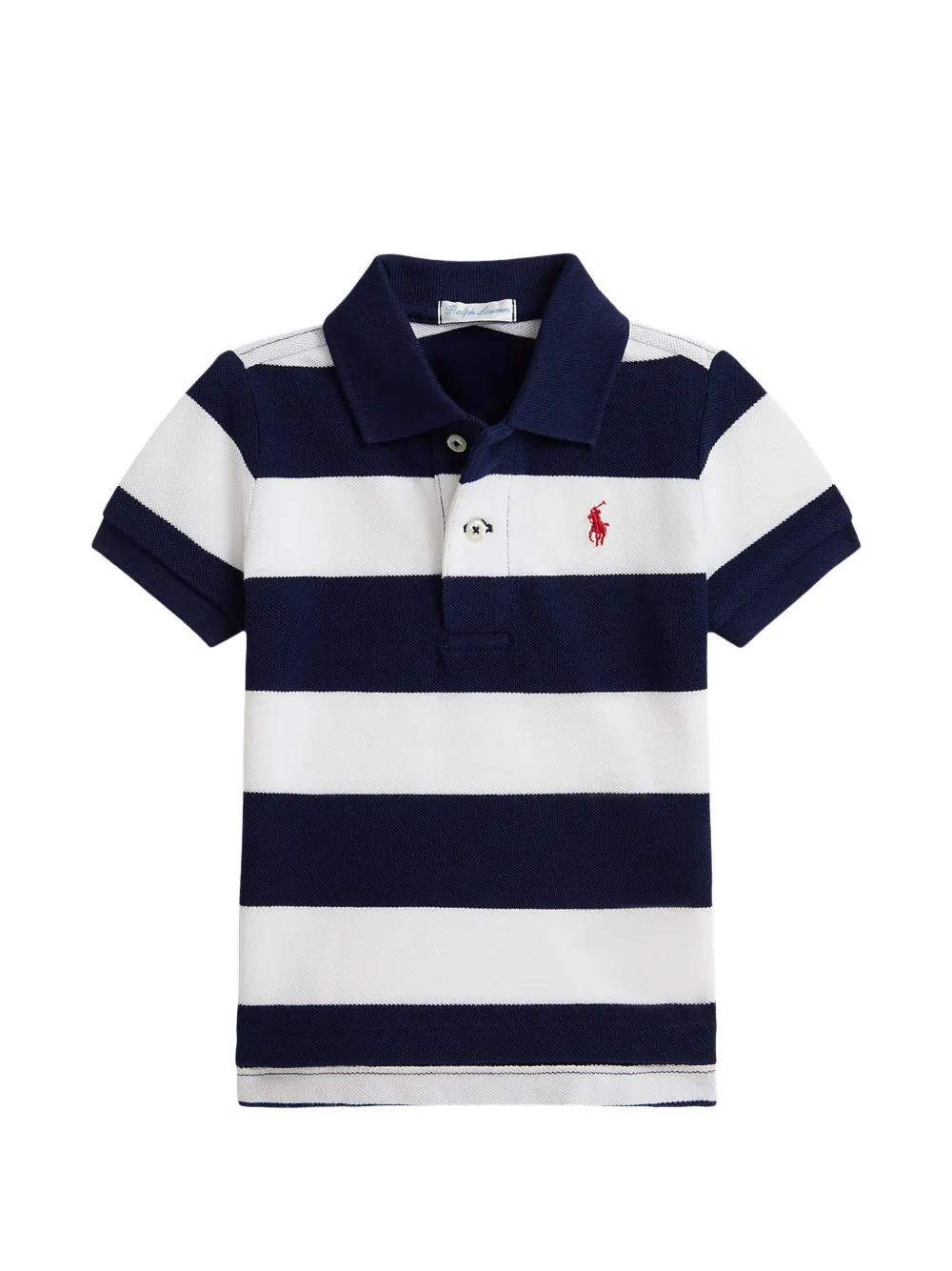 POLO RALPH LAUREN KIDS striped polo shirt - Blu