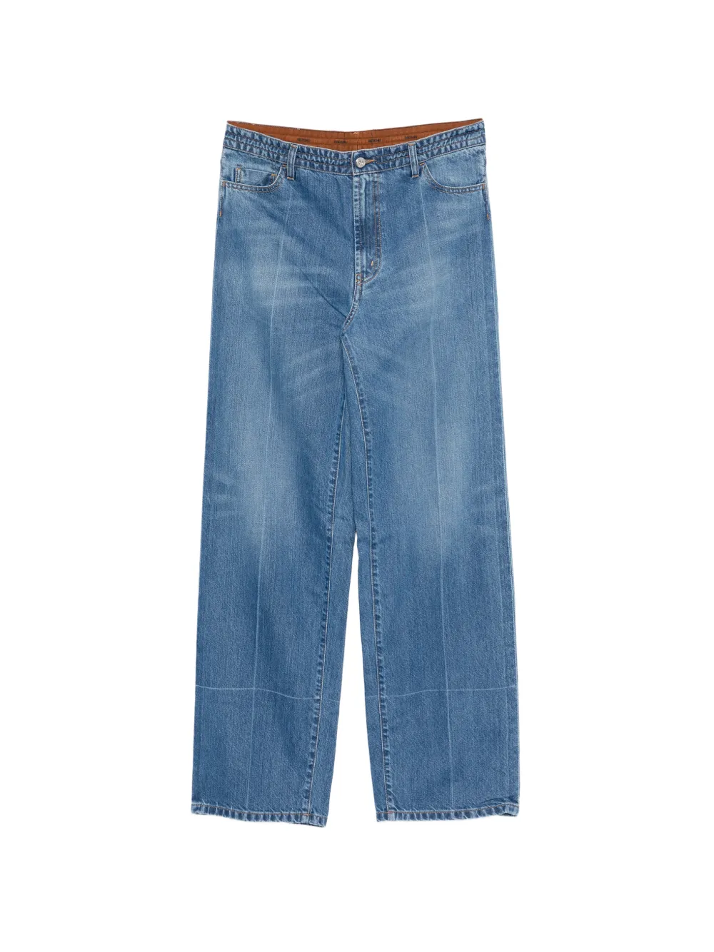 Setchu straight-leg jeans - Blu