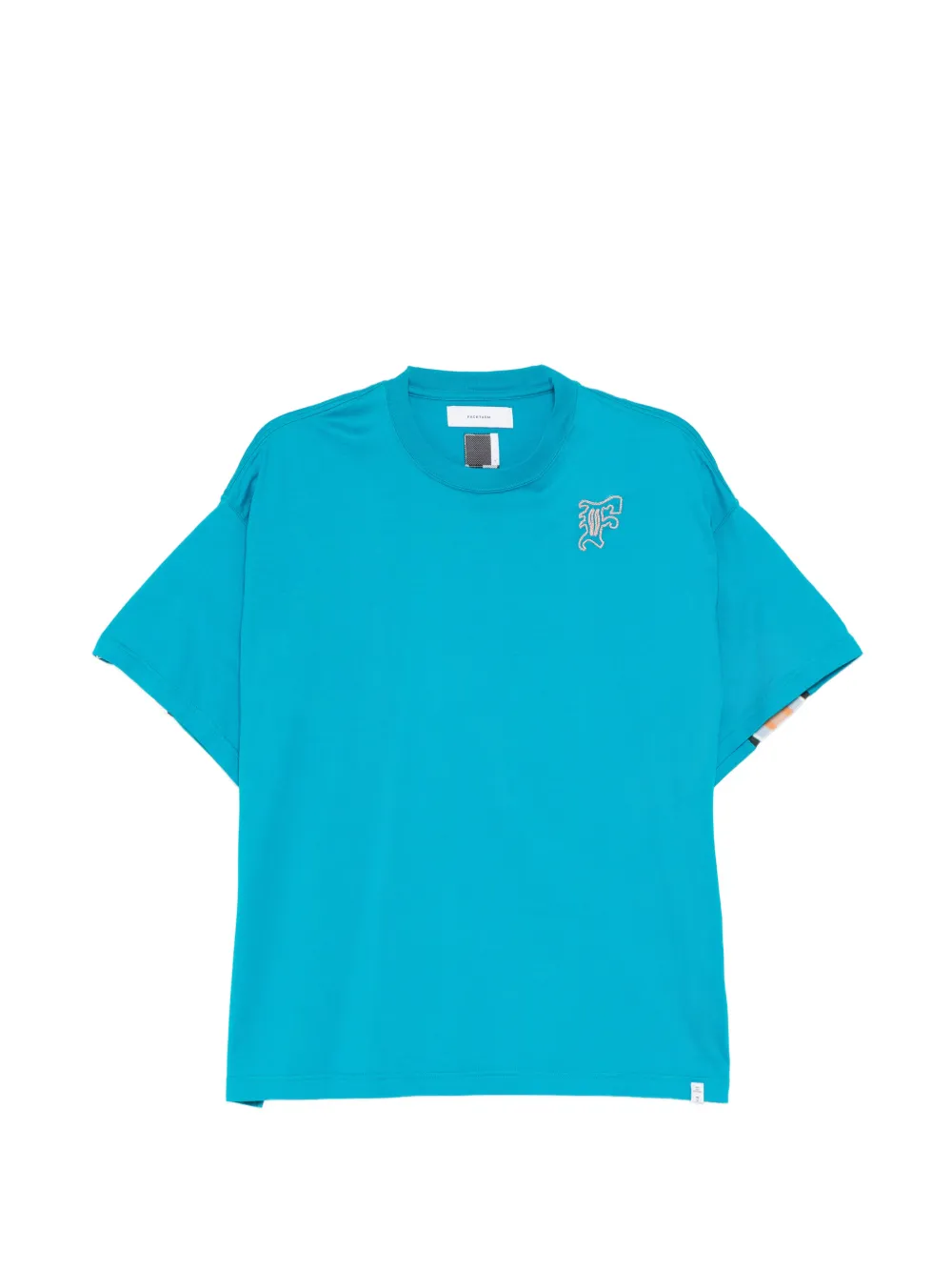 Facetasm Logo T-shirt In Blue