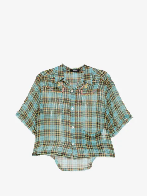Undercover Geruit blouse