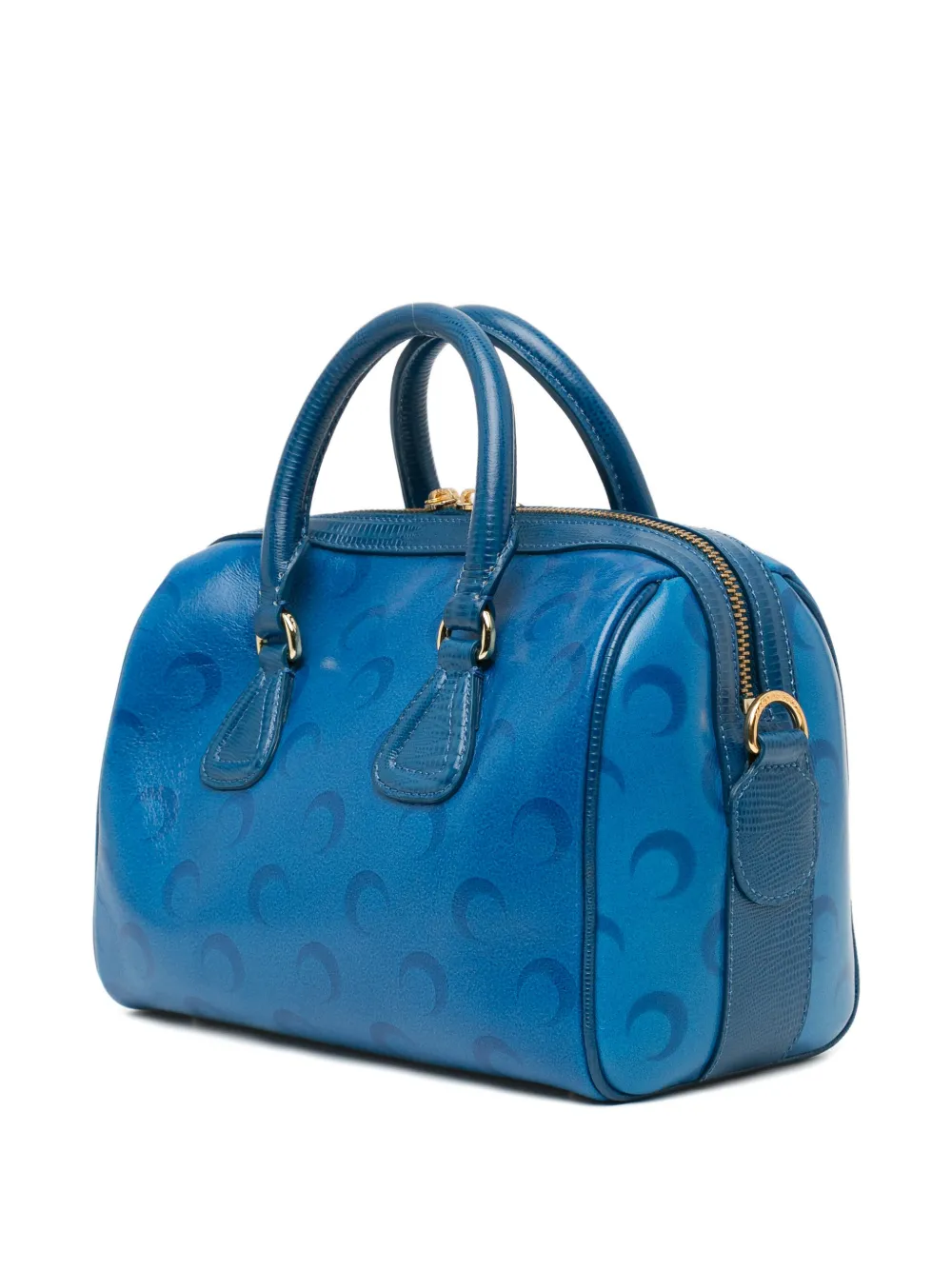  Marine Serre Moon Strike Tote Bag - Blue 