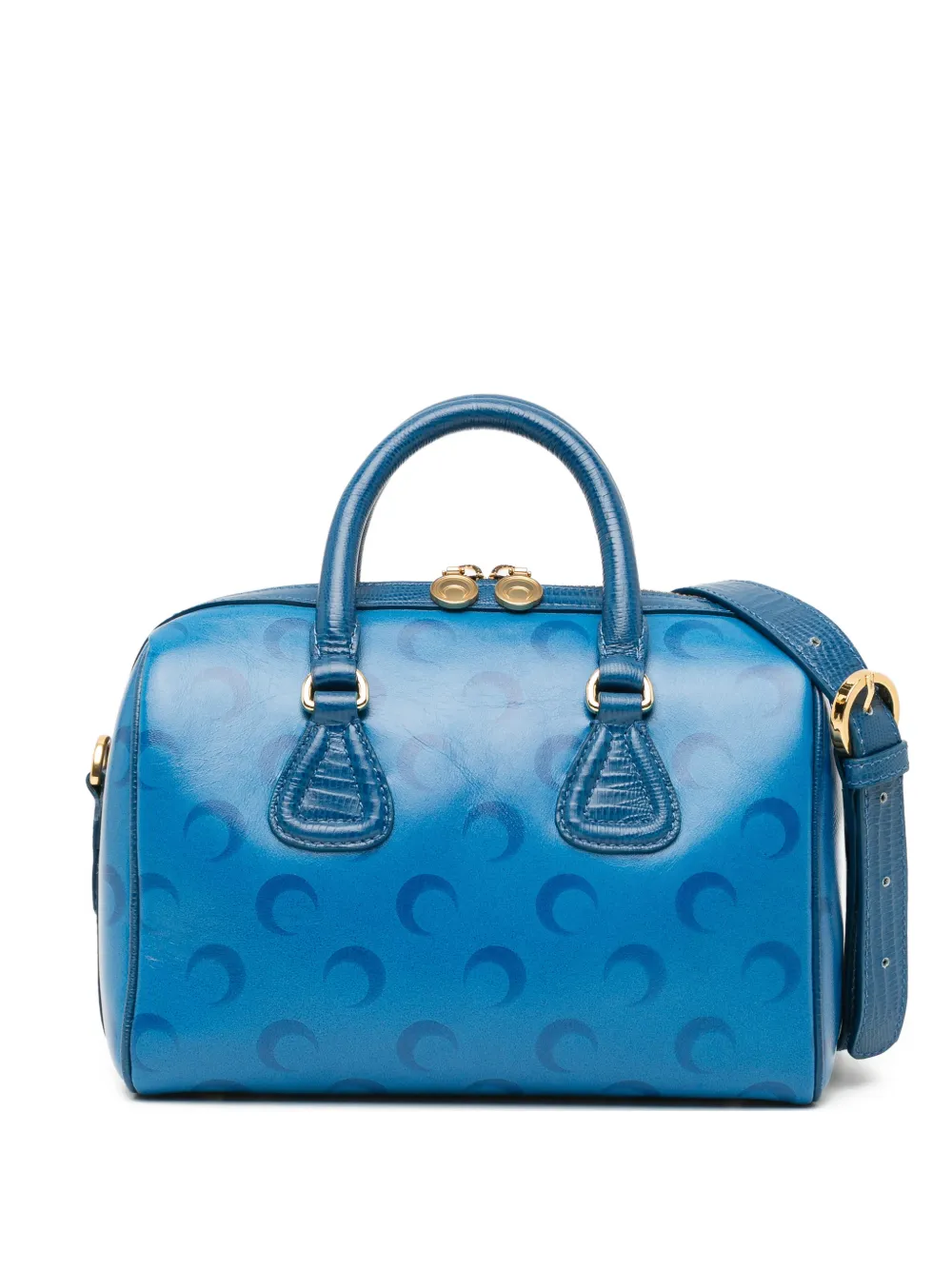 Marine Serre Borsa tote Moon Strike - Blu