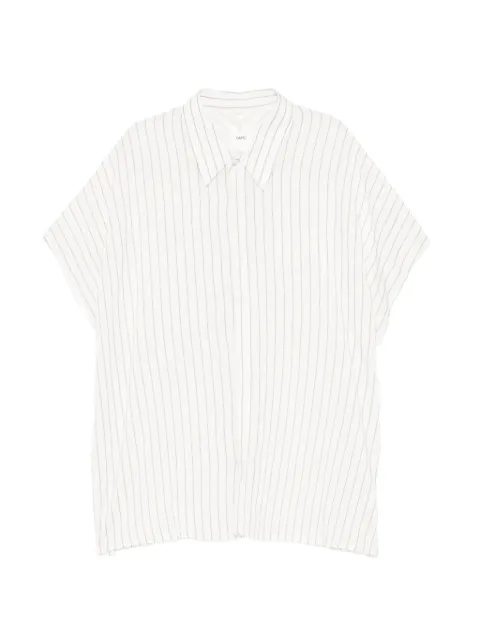 OAMC camisa con rayas estampadas