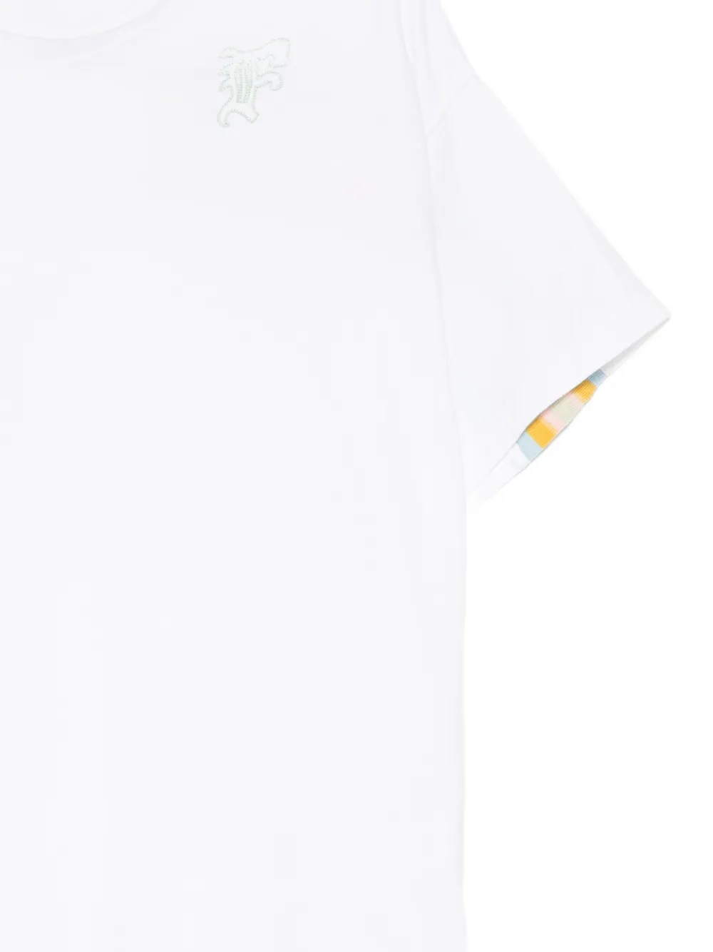  Facetasm Embroidered T-shirt - White 