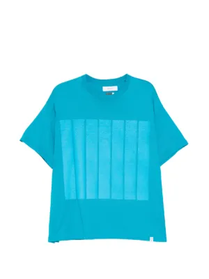 トップス FACETASM print graphic tee big size Facetasm Logo T-shirt | Blue | FARFETCH