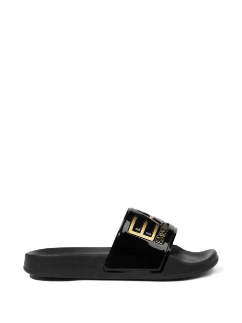 Emporio Armani Kids logo-detail slides
