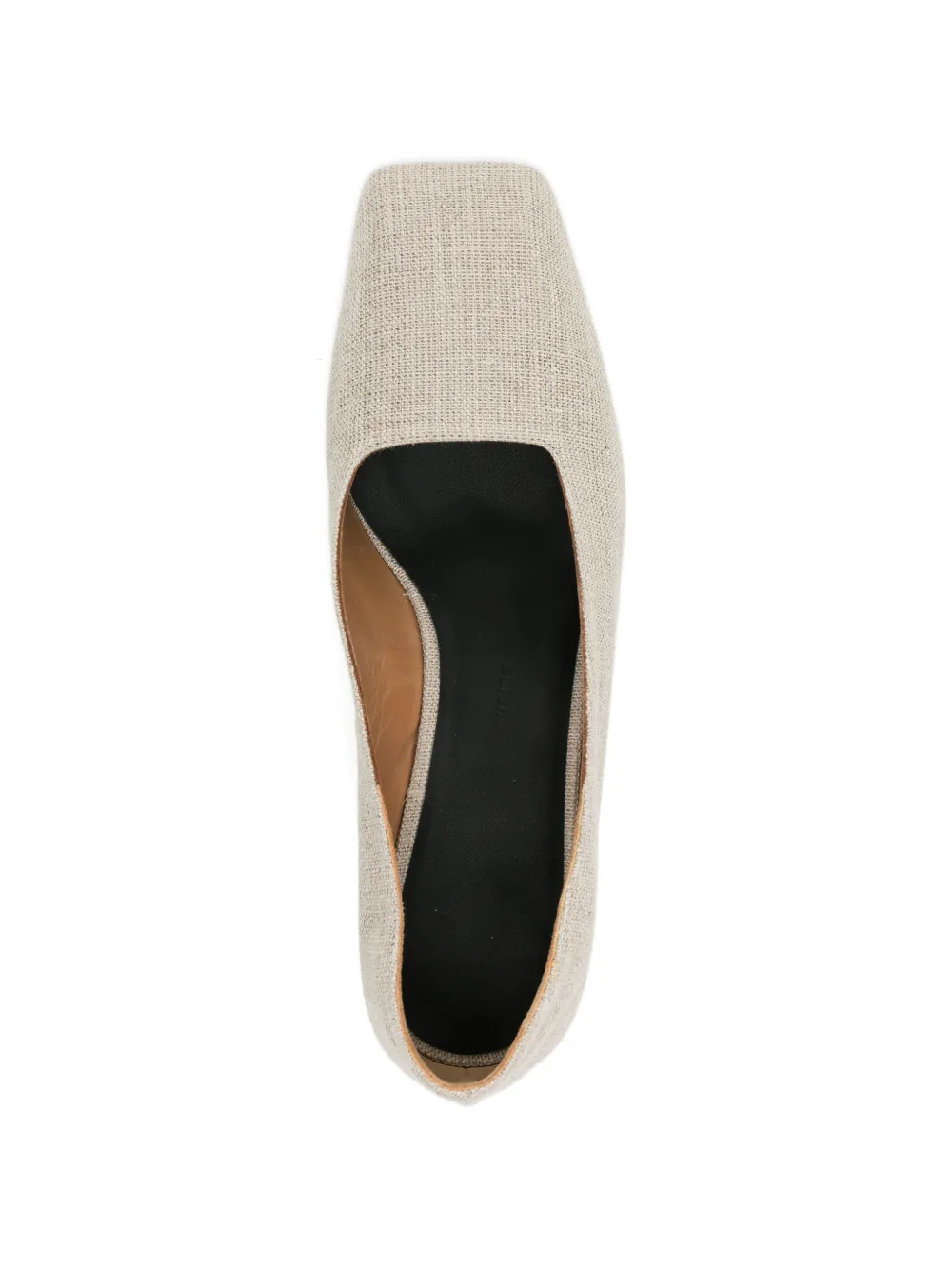 Setchu 40 mm Origami pumps Beige