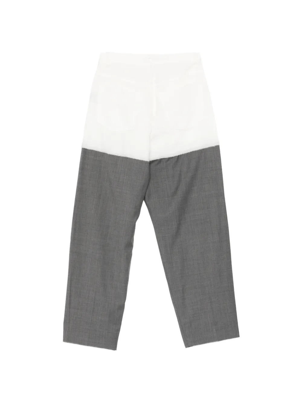 Undercover Broek met colourblocking Grijs