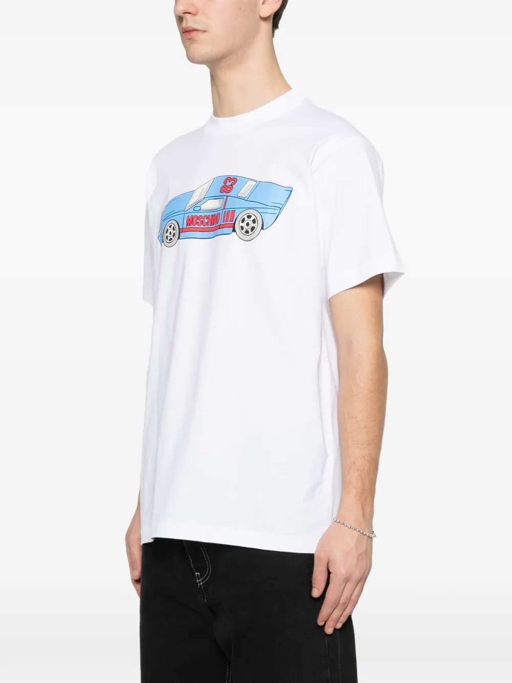 Moschino Overhemd met print Wit