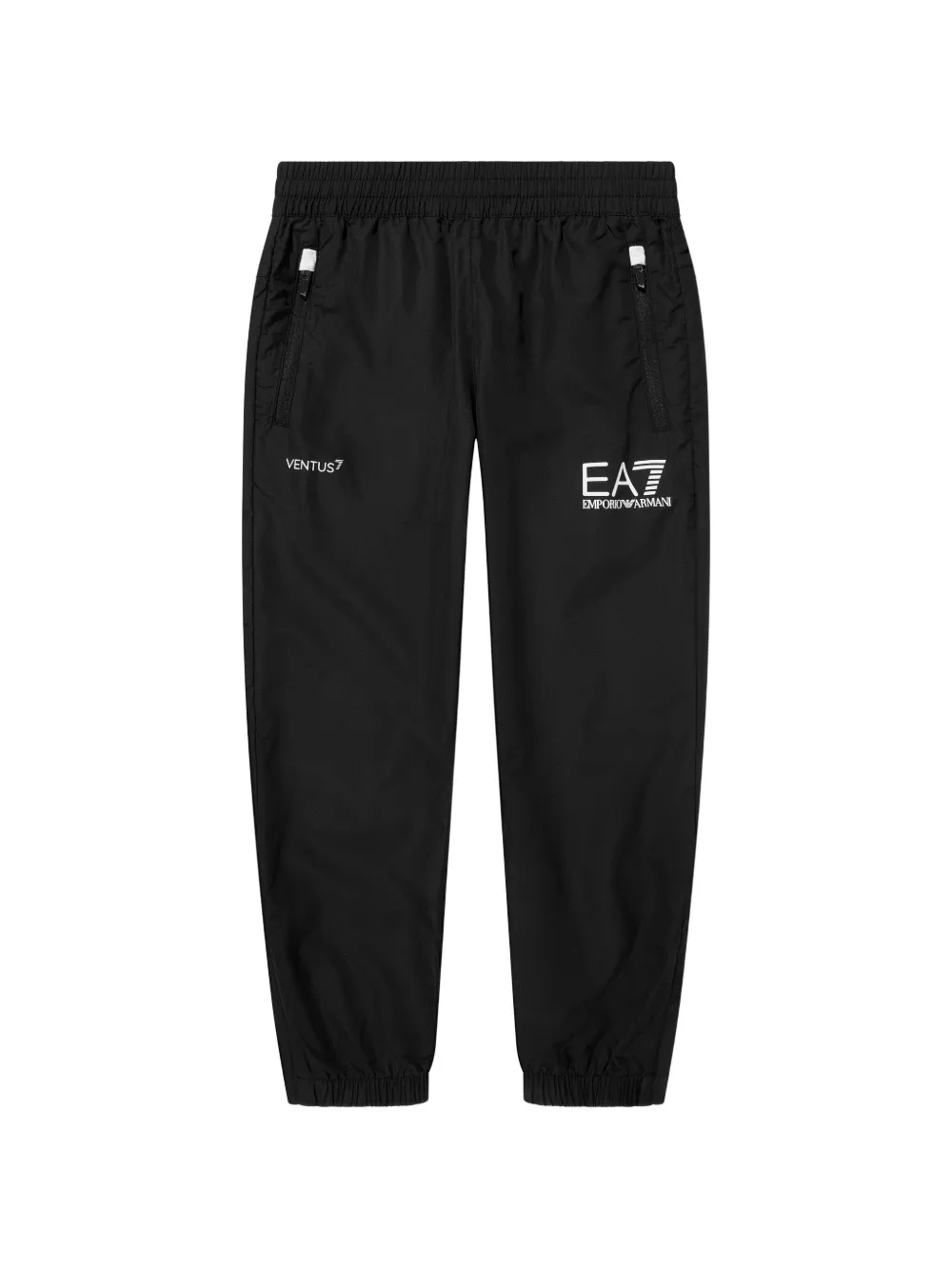 Emporio Armani Kids Trainingsbroek met logo Zwart