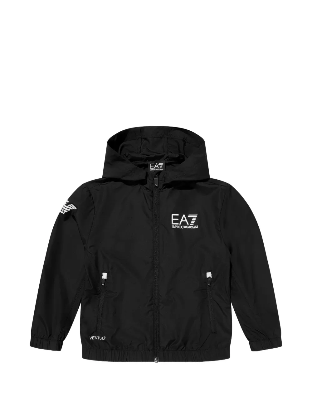 Emporio Armani Kids Trainingsbroek met logo Zwart